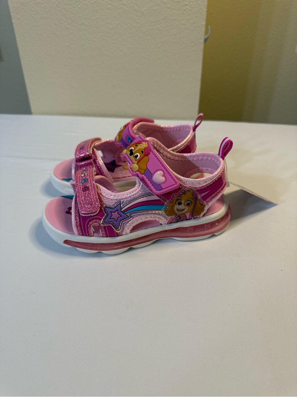 Paw Patrol Skye Girls Pink Sandals NWT Size 9